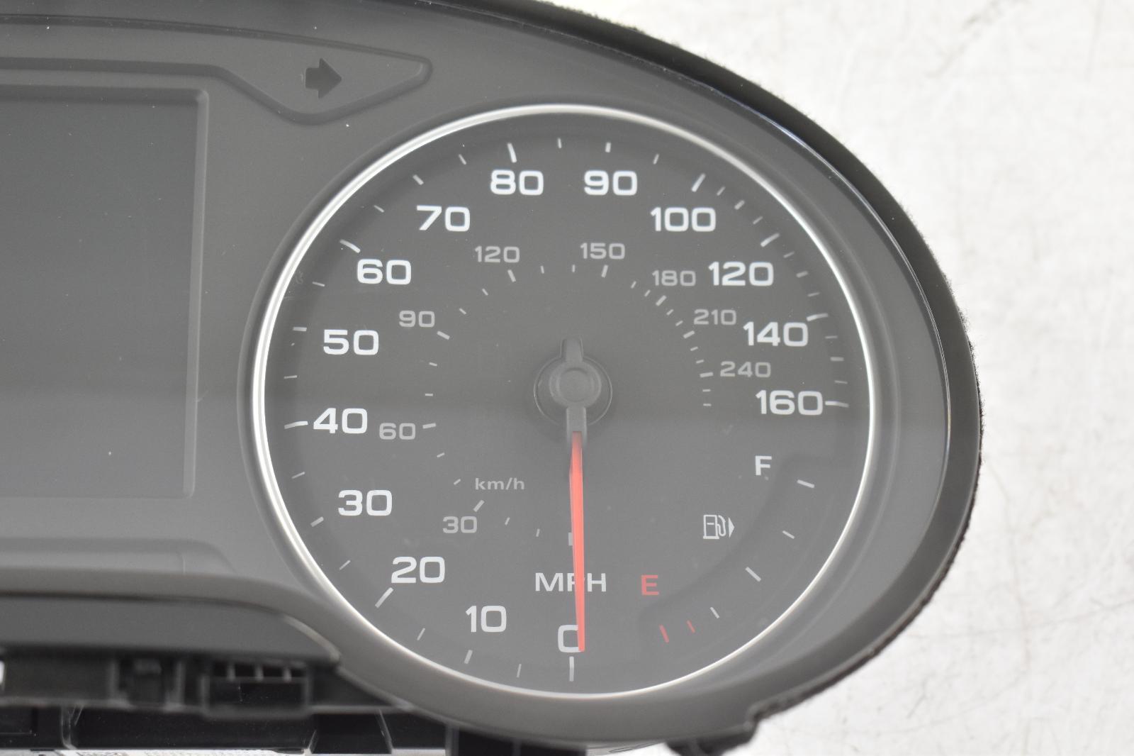 2016 AUDI A3 Instrument (Speedometer) Gauge Cluster OEM Sedan MPH ID
