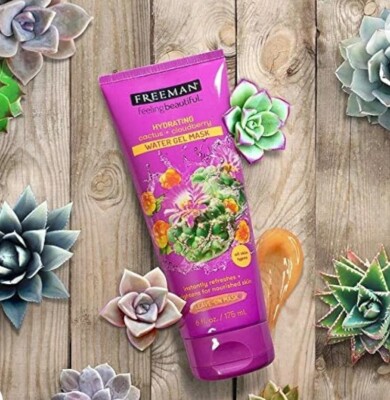 Freeman Feeling Beautiful Cactus + Cloudberry Water Gel Mask Leave On 6 oz New!