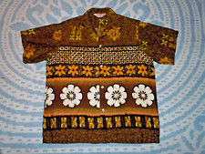 Vintage Sears Hawaii Mens Aloha Shirt 70's estimated size S/M