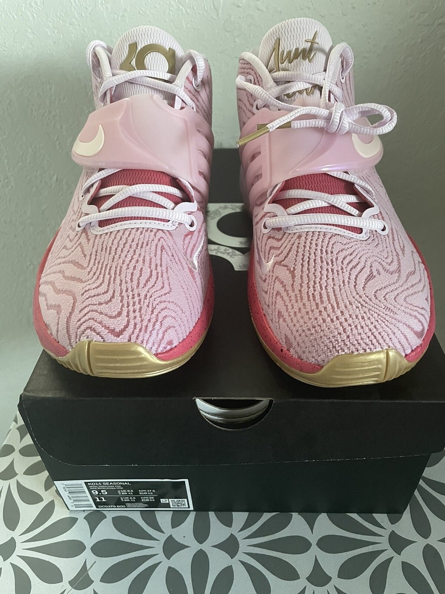 Nike KD 14 “Aunt Pearl” Pink (DC9379-600) KD14 Basketball Shoes