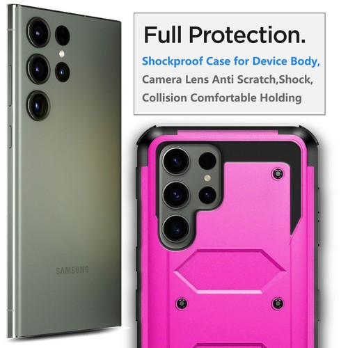 For Samsung Galaxy S20 S21 S22 S23 Ultra/+ FE Case Hard Belt Clip Holster Cover - Picture 10 of 67