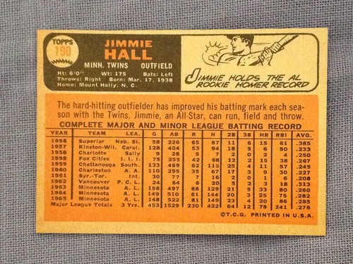 1966 Topps Pick a Card Complete your Set VG-NM-MT 29-210    NEW UPDATED - Picture 227 of 264