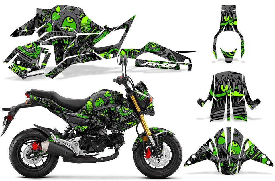 Motorcycle Graphics kit Decal for Honda Grom 125 2017 2019 Tune In