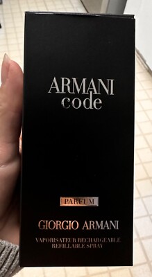 Brand New Giorgio Armani Code Men's Parfum