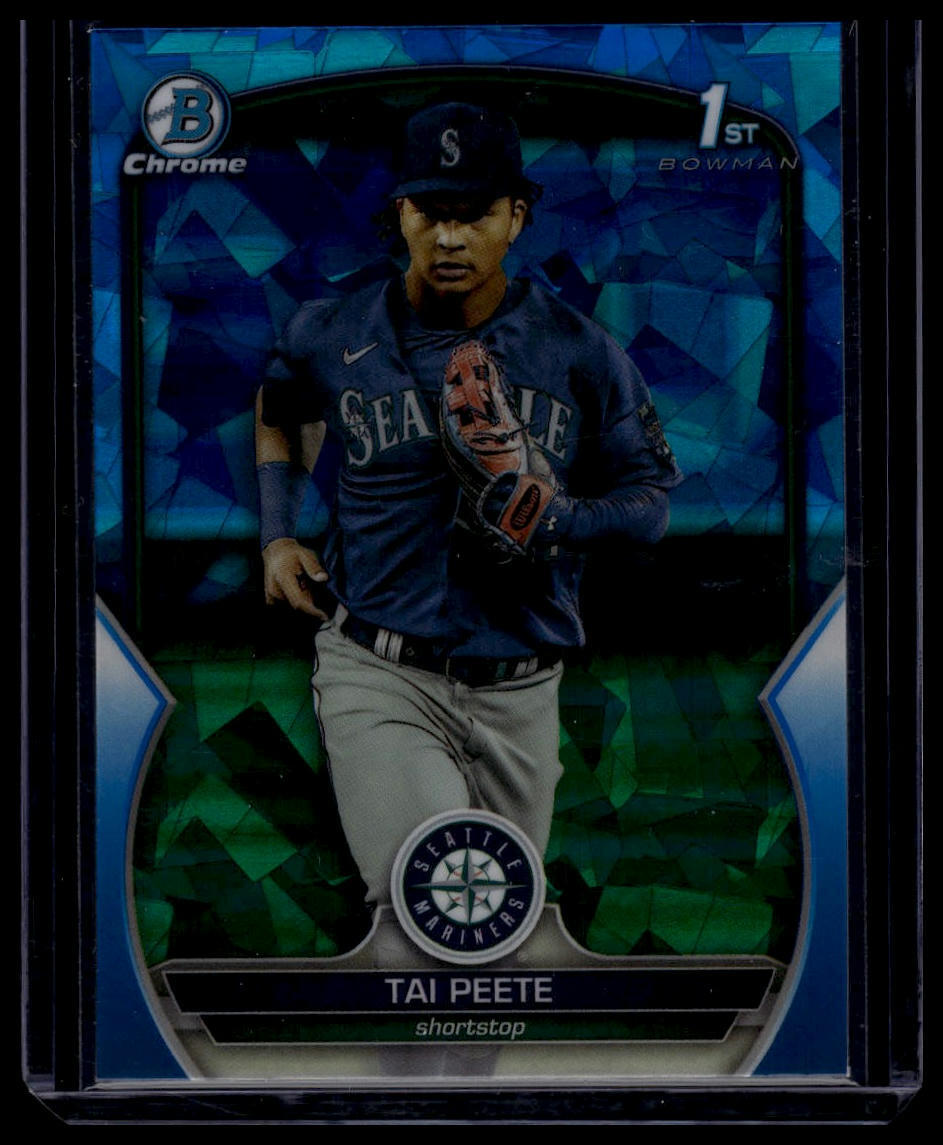 2023 Bowman Draft Sapphire Edition #BDC-28 Tai Peete