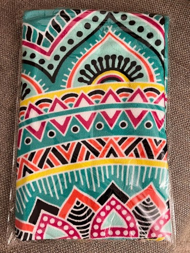 TELO MARE FANTASIA BOHEMIEN MORBIDISSIMO MICROFIBRA 150cm x 70cm ASCIUGATURA RAPIDA - Foto 2 di 3