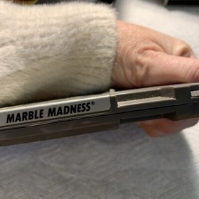 Nintendo NES Marble Madness Not TESTED  Authentic 1989 Game Cartridge