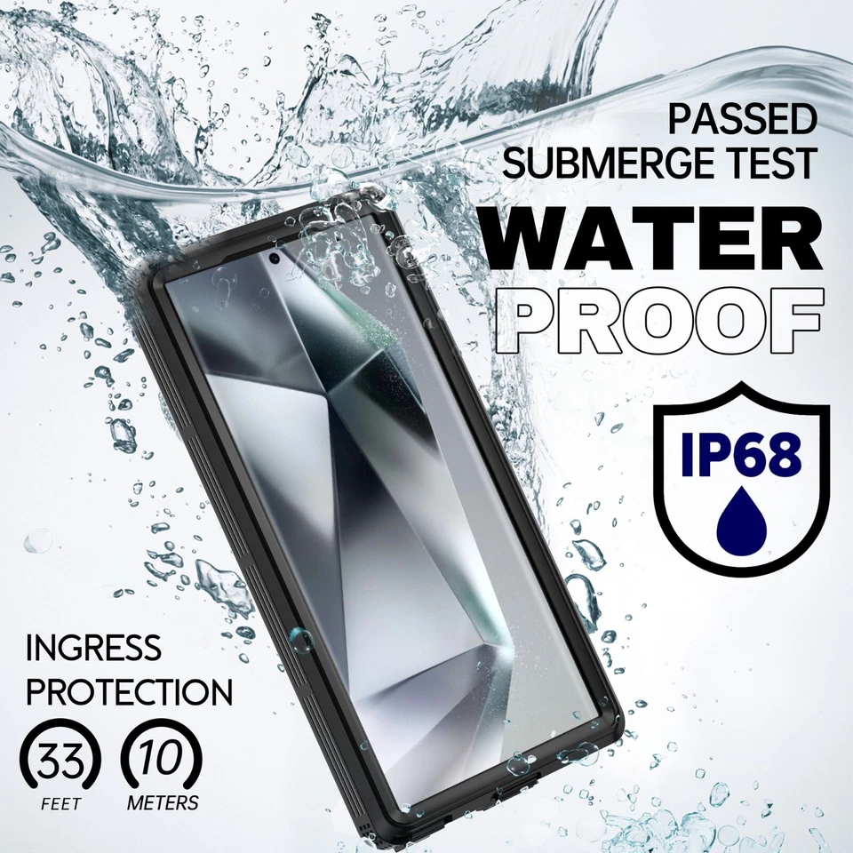 For Samsung Galaxy S24+ Plus S24 5G Case Waterproof Shockproof Cover w protector - Image 2 of 4