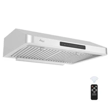 Awoco RH-UC7 30" Under Cabinet Stainless Steel Range Hood with Gesture Control
