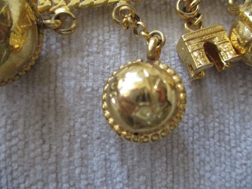 Vintage CELINE Made in Italy Balls & Arc Brooch Pin - Picture 18 of 23