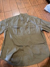 Eddie Bauer 2-pocket Button-up Shirt, XXL, A33-622