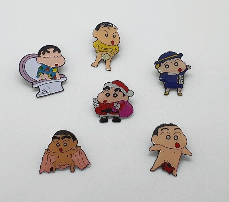 Shinchan Crayon Shin Chan boy anime Pin