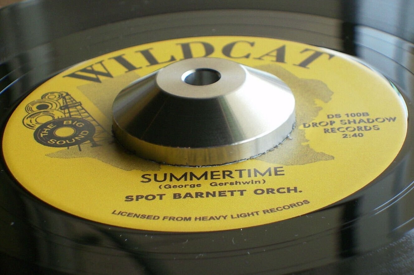 Breakaway Records: Stainless Steel 45rpm Cone Adapter (Single) DJ accessories