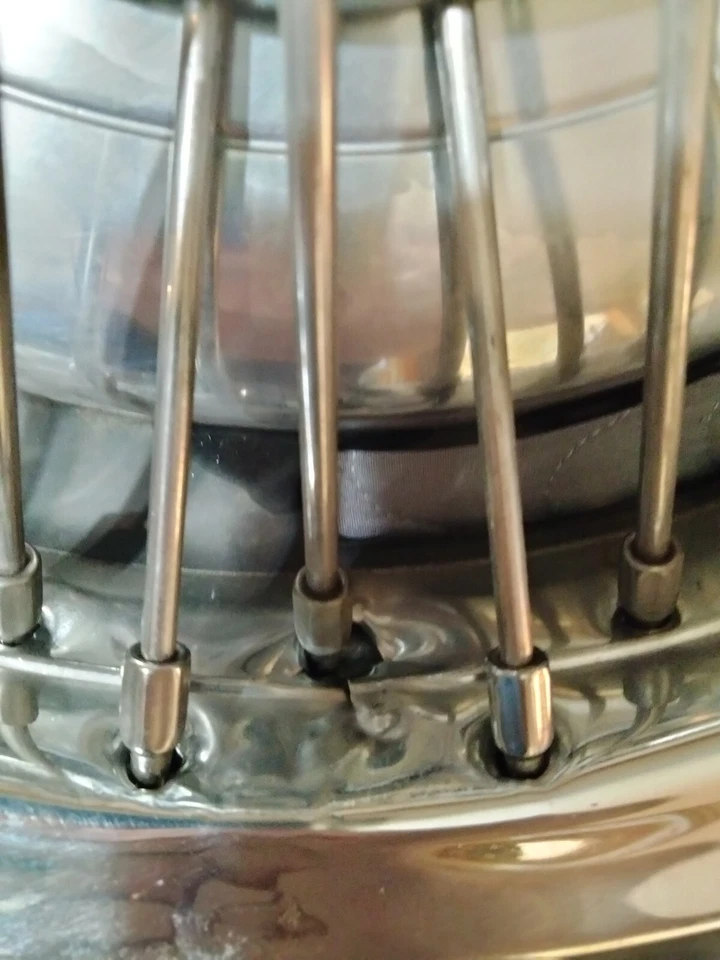 1971-1976 Chevrolet Camaro Chevelle Nova 14 дюймов проволочные колпаки колес GM 3998506 - Изображение 3 из 4