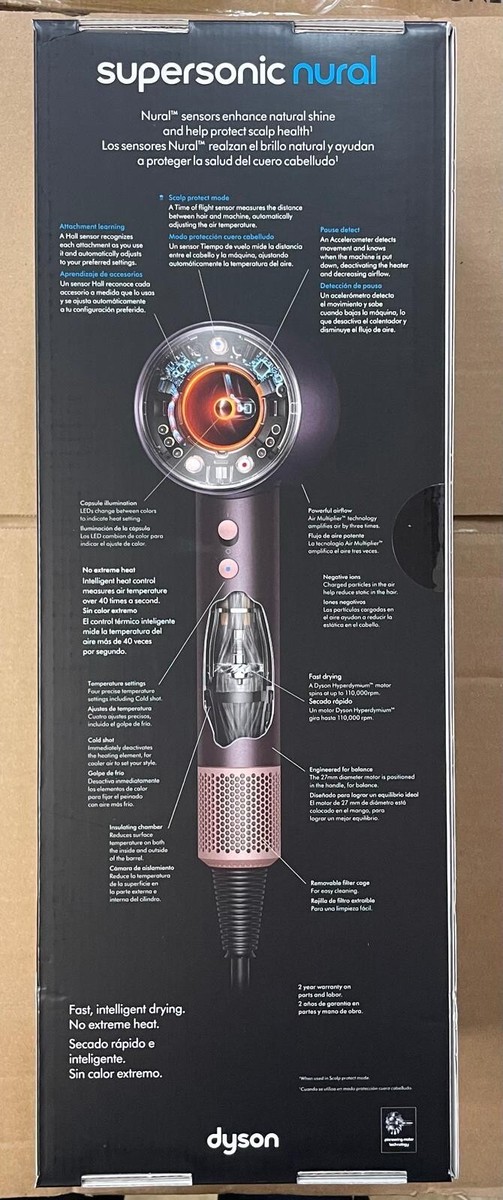 新品 dyson HD16JPPL Supersonic Nural Shine Dyson Supersonic nural shine Hair Dryer (HD16 VLP) Ceramic Pink