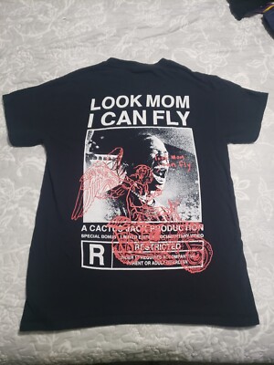Rare Travis Scott  Look Mom I Can Fly  Cactus Jack AUTHENTIC - Size Small