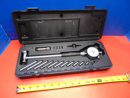 MITUTOYO 2"- 6" VINTAGE DIAL BORE GAGE  .0001" INSPECTION MACHINIST TOOL