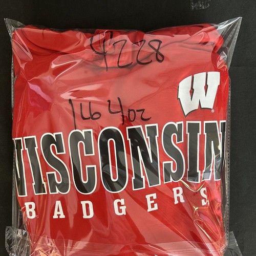 Wisconsin Badgers Captivating Men’s Long Sleeve Hoodie 2XL NWT $49.99 100% Poly - 第 12/12 張圖片