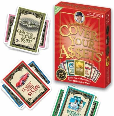 Grandpa Becks Cover Your Assets Card Game Fun Family-Friendly Set-Collecting Toy - Image 1 of 4