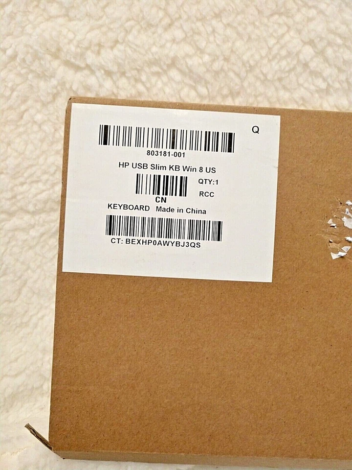 HP USB Slim Keyboard (Win 8) US - Image 2 of 2