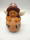 Lot of 2 Peruvian Clay Terracotta Folk Art Figurines Noah's Ark Birds & Angel — photo 7