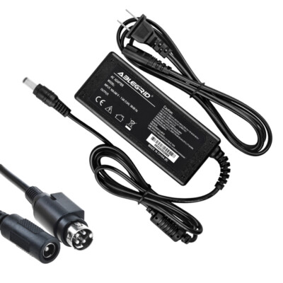 12V 5A 60W Power Adapter - 4-Pin Connector For Sanyo CLT2054 LCD TV/Monitor