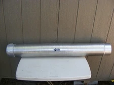 Large Stainless Steel Flex Tube Hose 6" OD - 5 3/4" ID  -   (jms1)