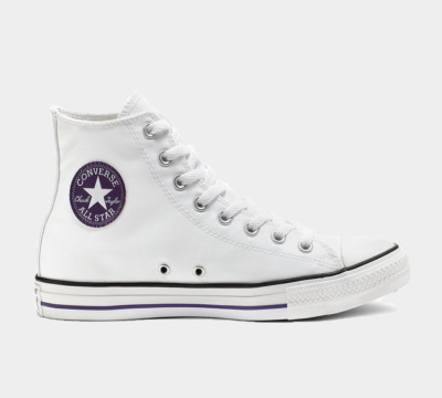 Converse CTAS HI 164411C White Womens UK 3-8 | eBay