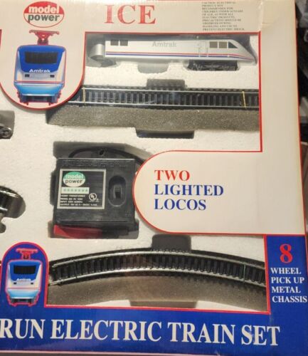 Model Power HO Amtrak ICE train set No. 2500 - Picture 3 of 5