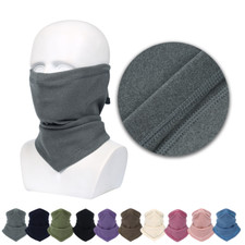 Winter Fleece Warmer Windproof Neck Scarf Ski Face Mask Neck Gaiter Face Cover