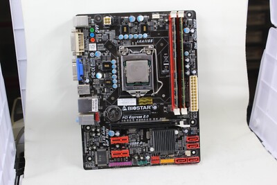 Biostar H61MGC Motherboard Combo   Intel i5-2400 CPU + 16GB RAM | LGA 1155