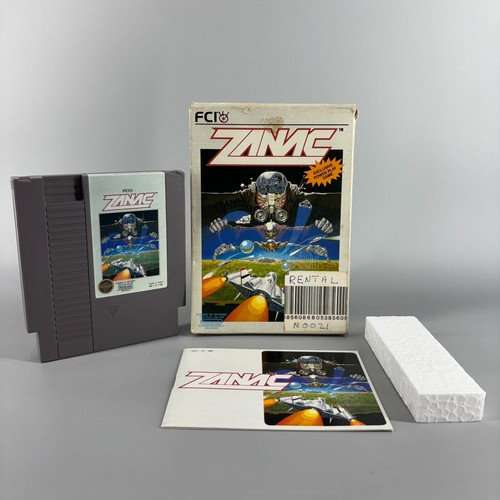 Zanac (NES, Nintendo Entertainment System, 1987) con caja y manual - probado - Imagen 3 de 6