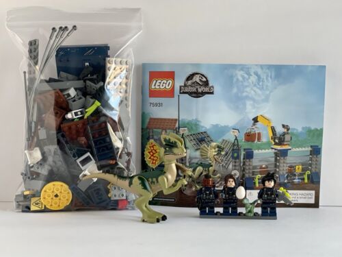 LEGO 75931 Dilophosaurus Outpost Attack 100% Complete No Box *GREAT Condition!*