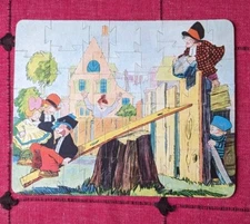 Just Kids King Features Syndicate Puzzle 1932 Comic Series Teeter Totter Play