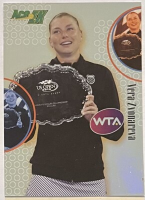 2011 ACE AUTHENTIC EX VERA ZVONAREVA #90 HOLOFOIL
