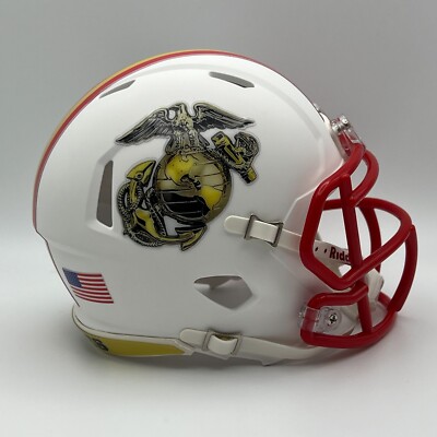 Face Mask Custom Mini Helmet Visor US Marines CUSTOM Matte