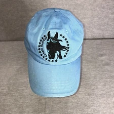 Cowgirl Hardware Hat Cap Blue Adult Womens Collectible Cowboy Hardware