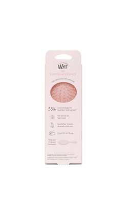 LoveShackFancy Wet Brush Mini Detangler pink English ivy brand new IN HAND! Wet Brush x LoveShackFancy Mini Shine Detangling Hair Brush  main image 2