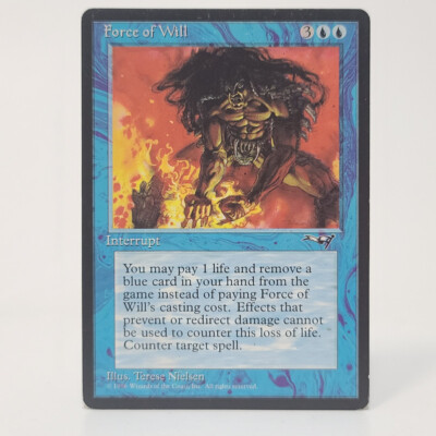 FORCE OF WILL - Alliances - MtG - Magic: The Gathering