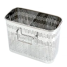 Kitchen Sink Utensil Holder Drying Basket Rack Countertop Flatware Organizer