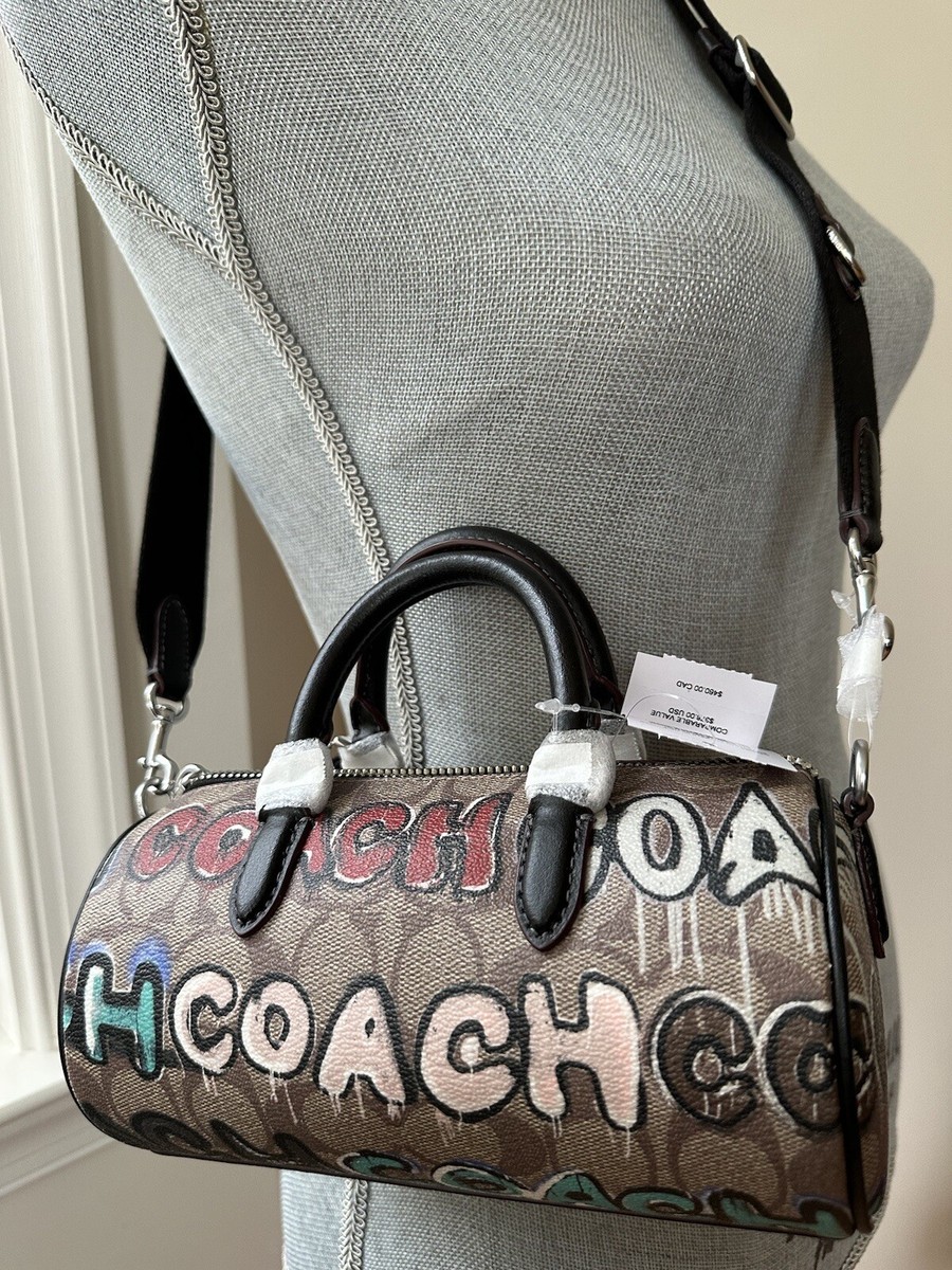 限定コラボCoach X Mint + Serf Lacey Crossbody CM094 New Coach X Mint + Serf Lacey Crossbody Bag In Signature