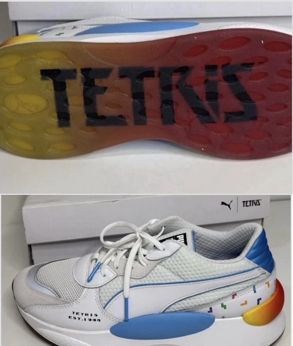 Puma RS 9.8 x Tetris 35th Anniversary 372490-01 Size 11 - NEW - RARE Size 11 - Tetris x Puma RS 9.8 35th Anniversary for sale  main image 3