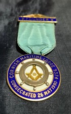 Masonic Founders Jewel - CORNISH MARITIME LODGE - 9374