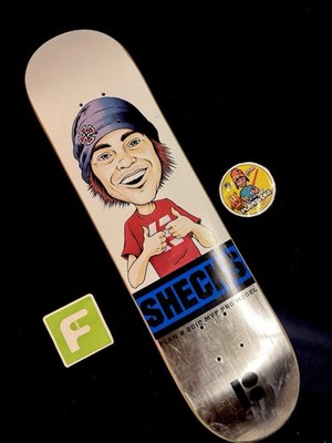 SUPER RARE Ryan Sheckler MVP Foil Plan B 2010 Pro Model Skateboard