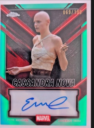 Cassandra Nova #NA-EC Marvel 2025 Topps Chrome Deadpool Best Bubs Autograph card