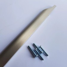 Howdens stainless Kitchen Cupboard Drawer Handle 350mm Brushed Steel HKB3102