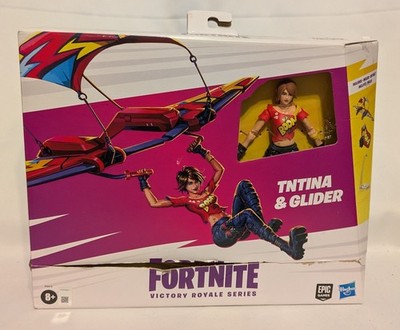 Fortnite TNTINA & Glider Toy Epic Games Victory Royale Series New