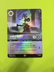 Disney Lorcana Minnie Mouse - Ghost Hunter 220/204 Epic Foil