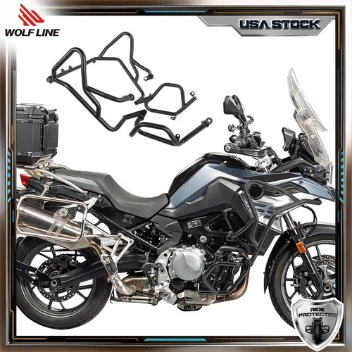 Crash Bar For BMW F 750 850 800 GS Engine Guard Reinforced Frame Protector 2026
