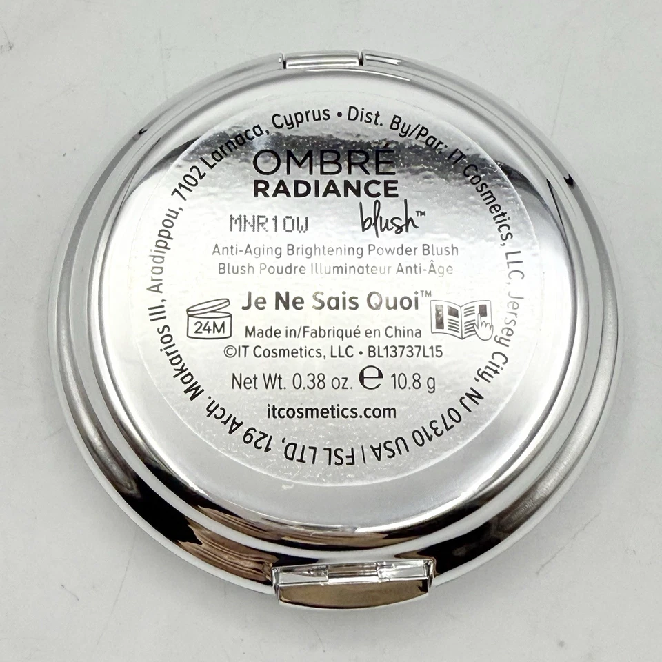 IT Cosmetics Ombre Radiance Anti-Aging Powder Blush JE NE SAIS QUOI 0.38 oz NEW - Image 4 of 4